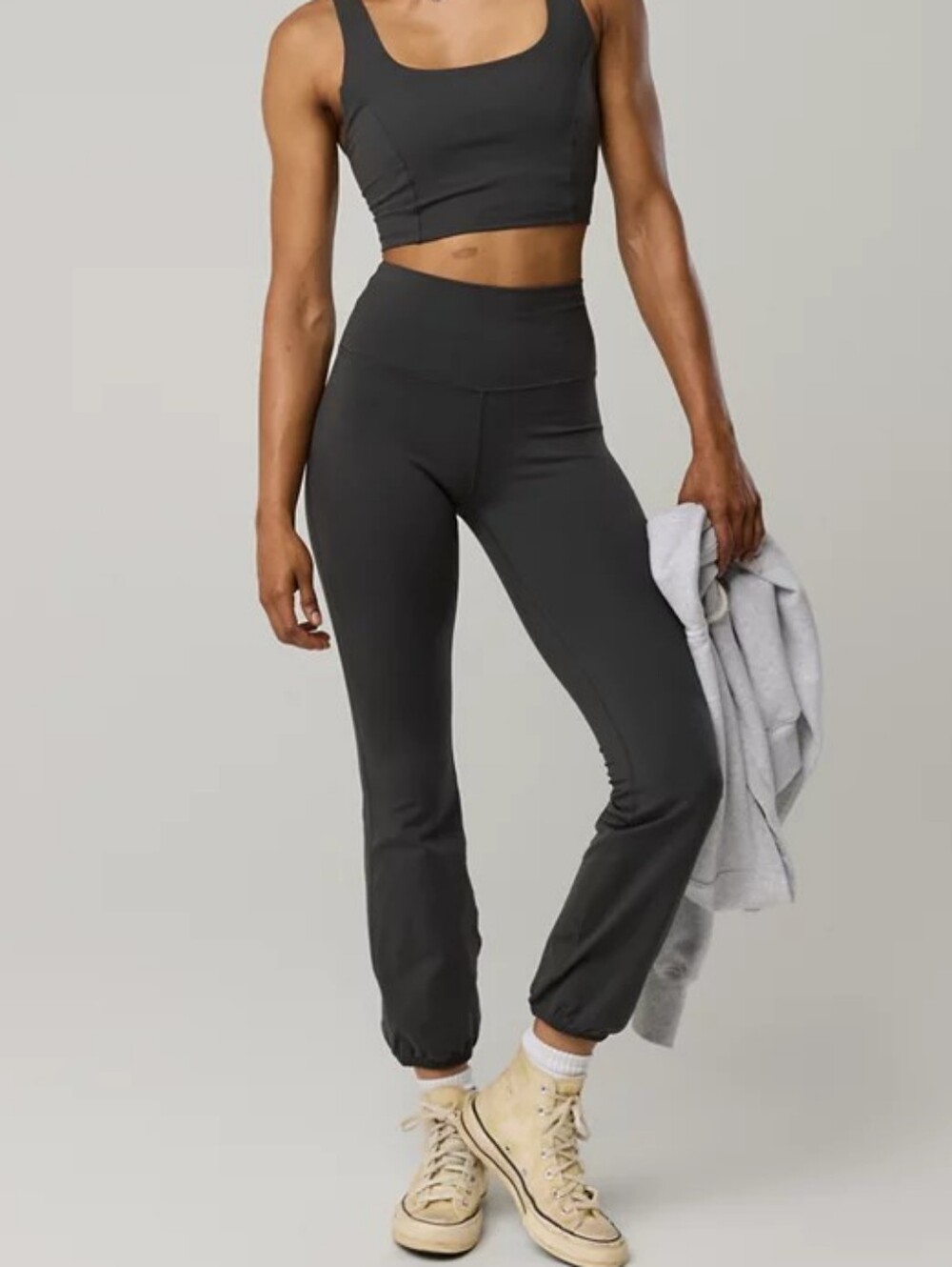Offline By Aerie The Hungger Cinch Pants  High-Waist Jogger Sweatpants Sz SP